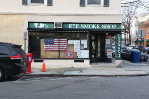 Tony D’Onofrio and his mother, Peggy, after over half a century of running T.D.’s Smoke Shop on Purchase Street, are getting ready to say their final goodbye after receiving an eviction notice from their current landlord. Photos/Andrew Dapolite