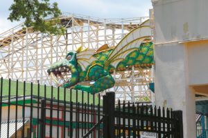 Multi-million dollar renovations at Rye Playland have stalled amidst litigation from the city of Rye, which is seeking to assert its authority over the projects’ environmental review. File photos