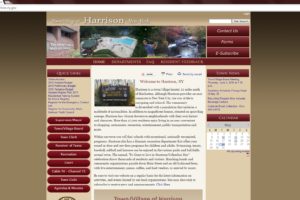 The Harrison Town Council has approved a request from the town clerk, Jackie Greer, to upgrade the town/village website. New features will include the interface being adaptable to various devices and drop-down menus. Photo courtesy harrison-ny.gov