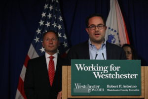 Uber Policy Director Josh Gold discusses bringing the company’s services to Westchester County. Photo/Corey Stockton