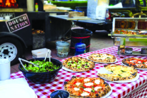 The Cookery’s DoughNation food truck in Dobbs Ferry serves wood-fired
Neapolitan pizza. Photo courtesy WeeWestchester.com