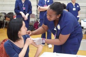 The Westchester County Health Department is offering free flu shots to college students and residents. Photo courtesy WestchesterGov.com