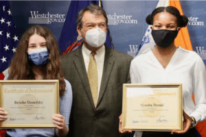 Latimer congratulates Regeneron student finalists