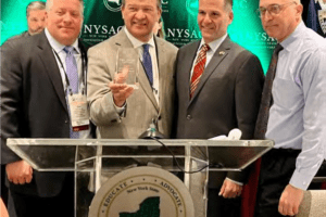 George Latimer Receives NYSAC Public Service Award