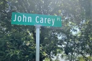 Latimer unveils ‘John Carey Place,’ renaming portion of county property